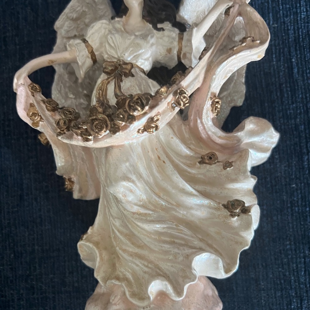 Vintage Resin Angel of Peace NWOT - Picture 7 of 9